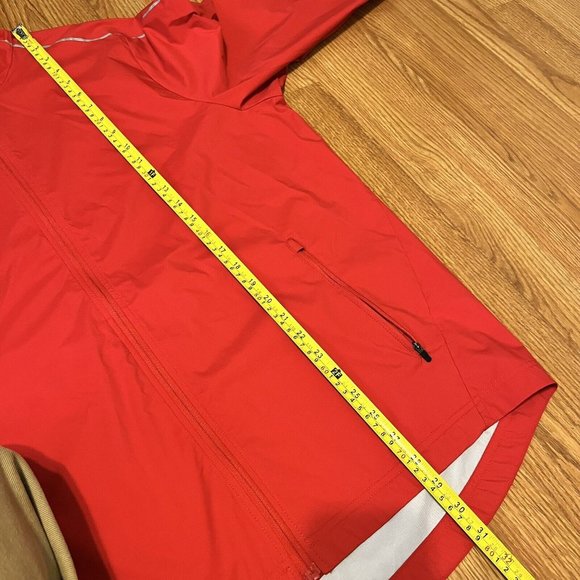 NWT $140 Nike Running Nylon Jacket Reflective Mens Size Large AJ3654-657‎ Red - Picture 4 of 9